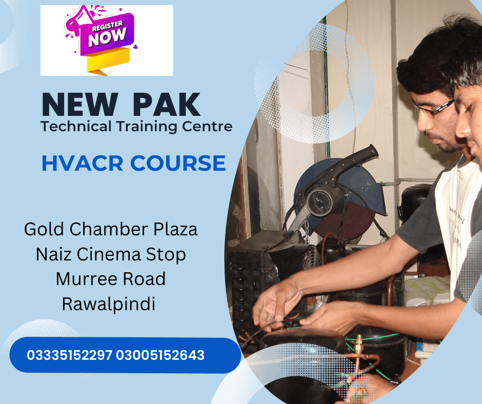 HVAC Course In Rawalpindi HVACR 05 New Pak Technical Training Centre Rawalpindi