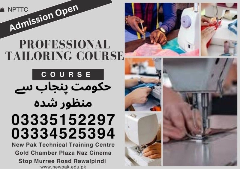 Tailoring Course in Rawalpindi Islamabad