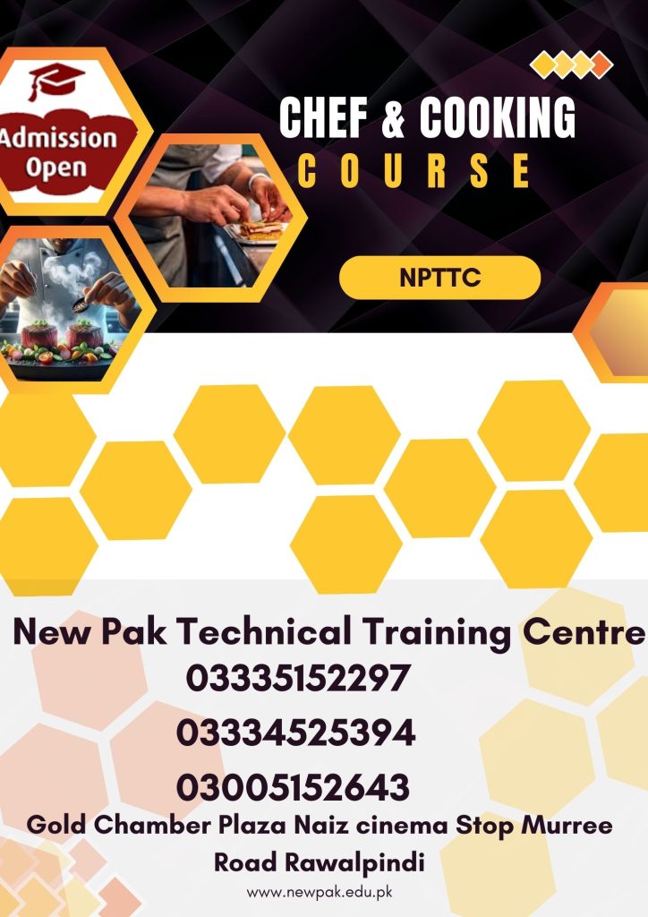 chef and cooking course in Rawalpindi 17 New Pak Technical Training Centre