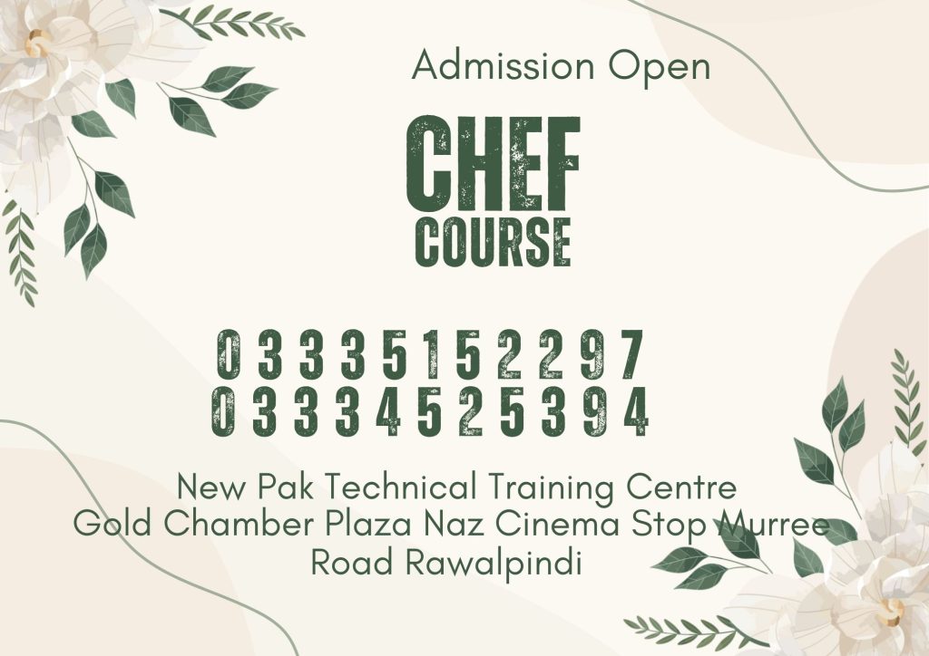 Chef Course In Rawalpindi 12 New Pak Technical Training Centre 