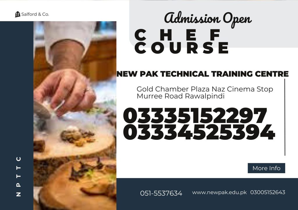 Chef Course In Rawalpindi 24 New Pak Technical Training Centre 