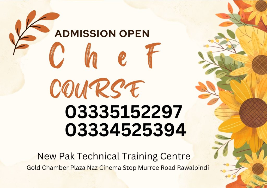 Chef Course In Rawalpindi 25 New Pak Technical Training Centre 