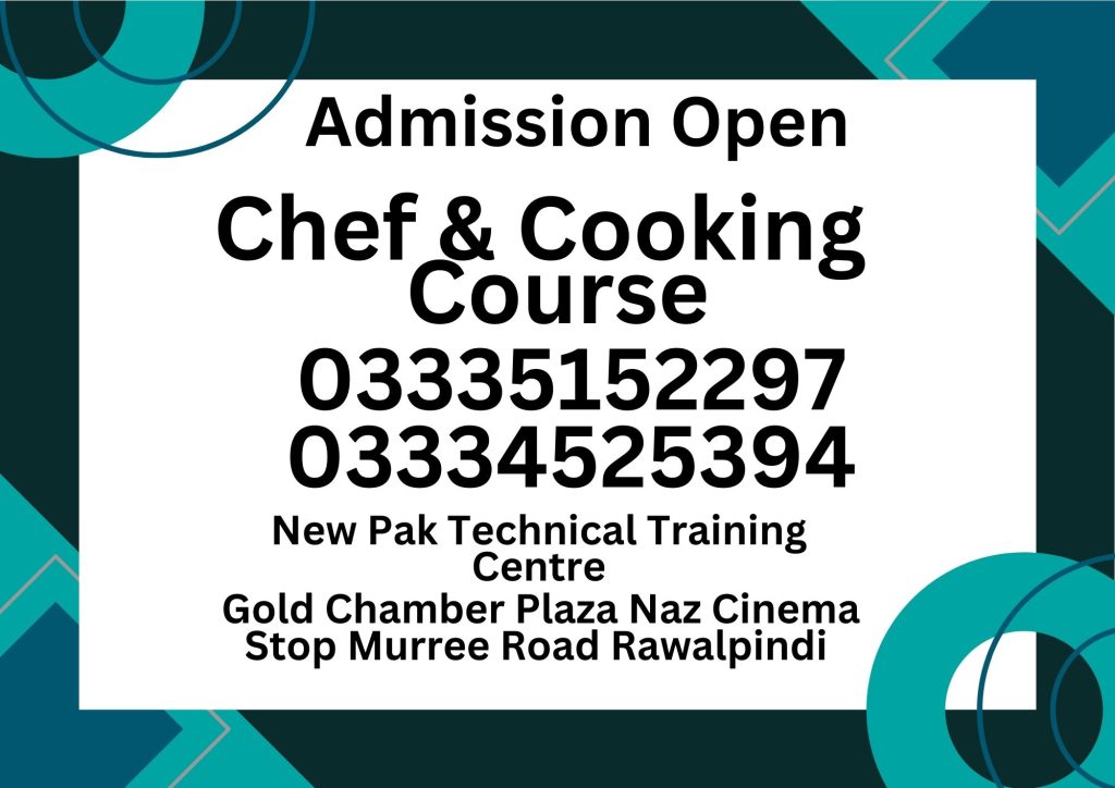 chef and cooking course in Rawalpindi 25 New Pak Technical Training Centre