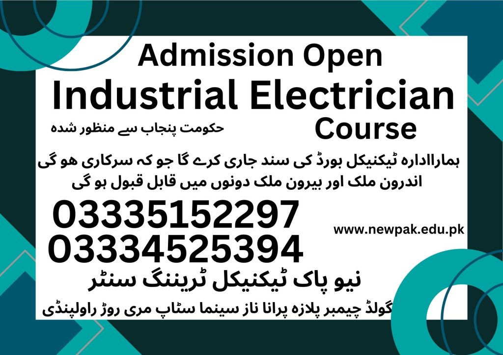 Industrial Electrician Course In Rawalpindi 15 New Pak Technical Training Centre Rawalpindi