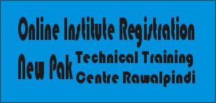 Online Institute Registration New Pak TTC