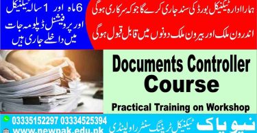 Documents Controller Course in Rawalpindi Islamabad