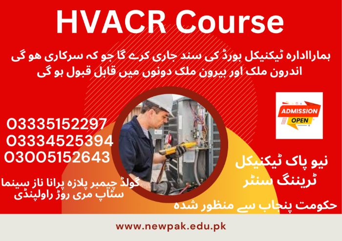 HVACR Course in Pakistan