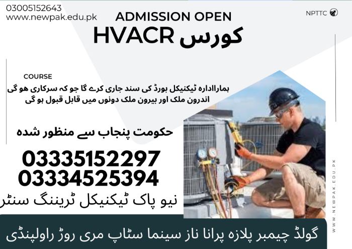 HVACR Course in Pakistan
