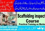 Scaffolding inspector Course in Rawalpindi Islamabad